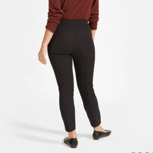 Everlane Fixed Waist Stretch Cotton Pant size 8 GUC - Picture 2 of 8